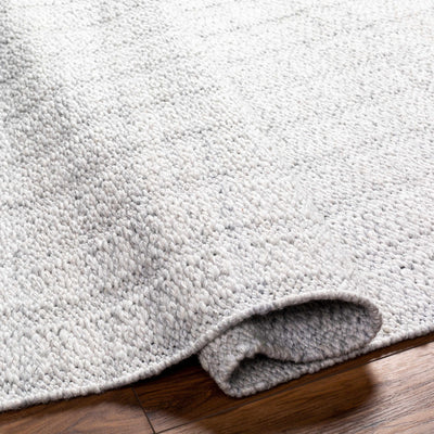 Light Gray Anane Area Rug