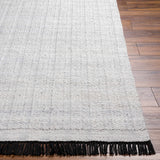 Light Gray Anane Area Rug - Clearance