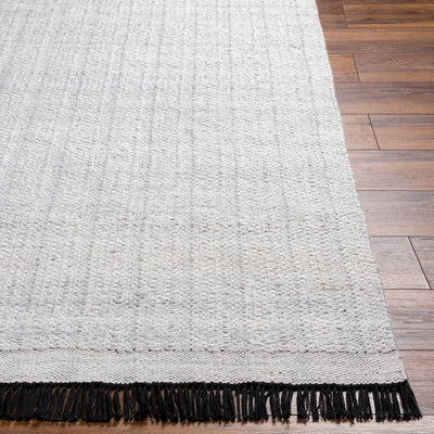 Light Gray Anane Area Rug