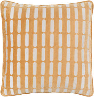 Kerra Mustard Throw Pillow - Clearance