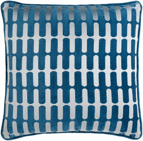Lynna Teal Throw Pillow