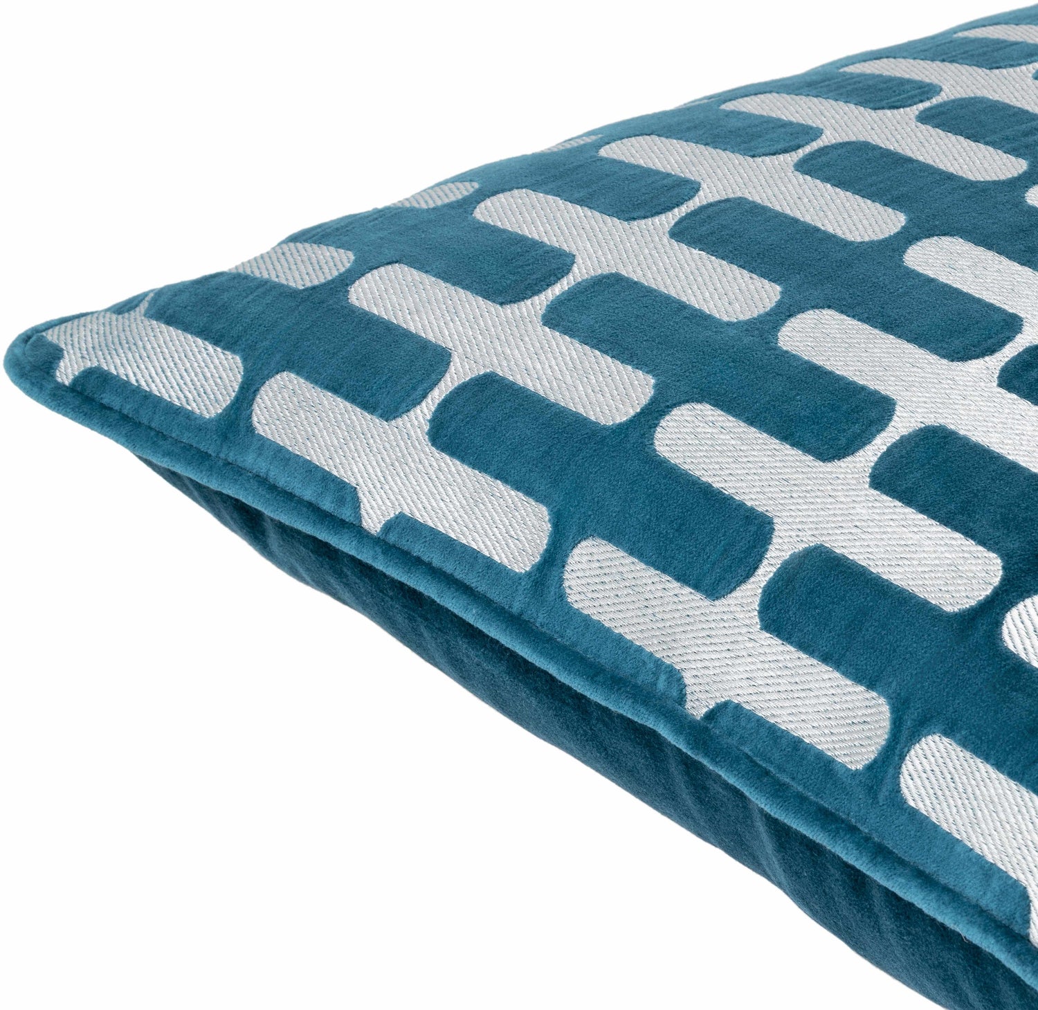 Lynna Teal Throw Pillow