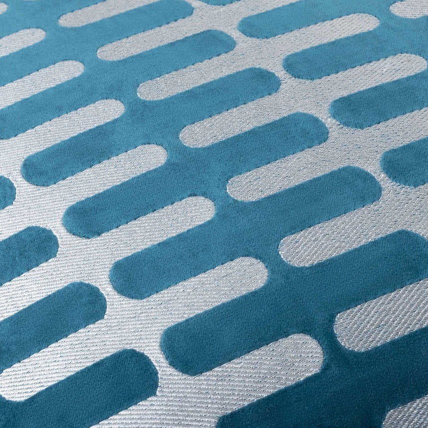 Lynna Teal Throw Pillow