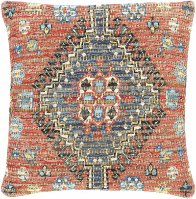 Scituate Colorful Tribal Pattern Square Throw Pillow