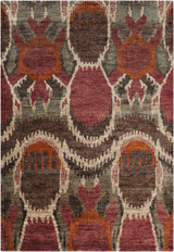 Scotia Brown Ikat Jute Rug - Clearance