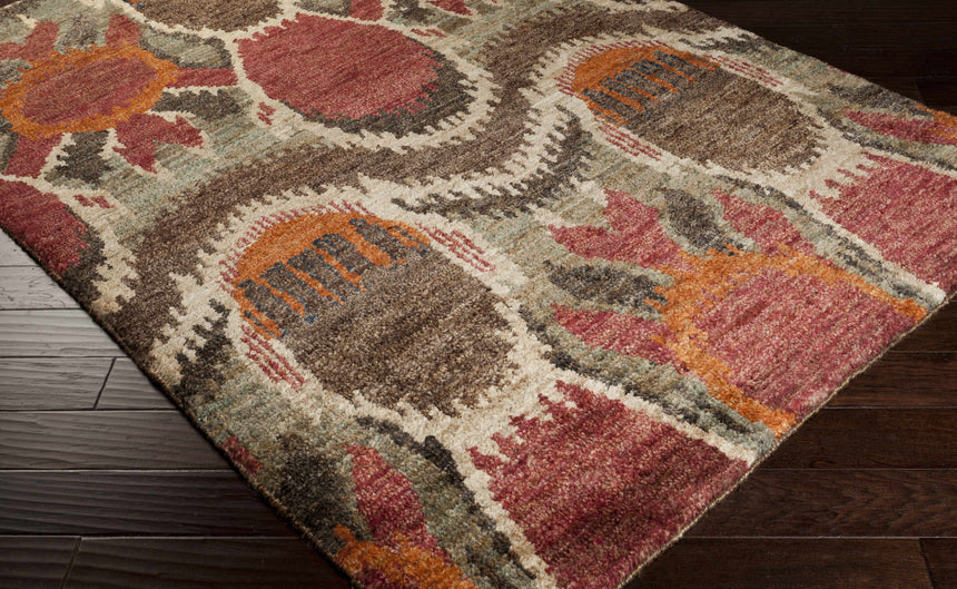 Scotia Brown Ikat Jute Rug - Clearance