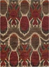 Scotia Brown Ikat Jute Rug - Clearance