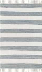 Moby Gray Blue Area Rug - Clearance