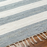 Moby Gray Blue Area Rug - Clearance