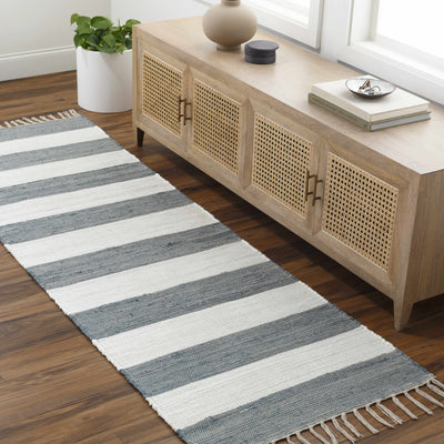 Moby Gray Blue Area Rug