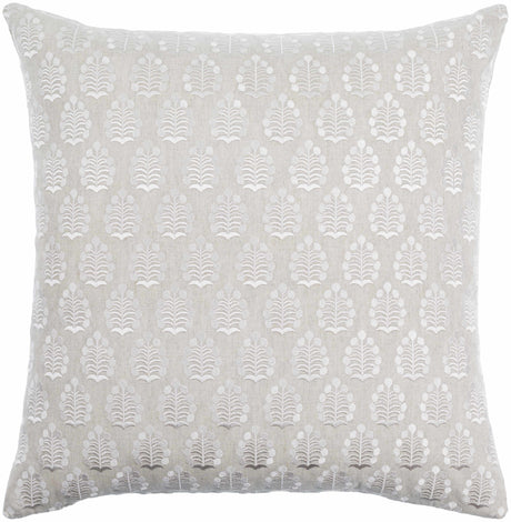 Sunki White Throw Pillow