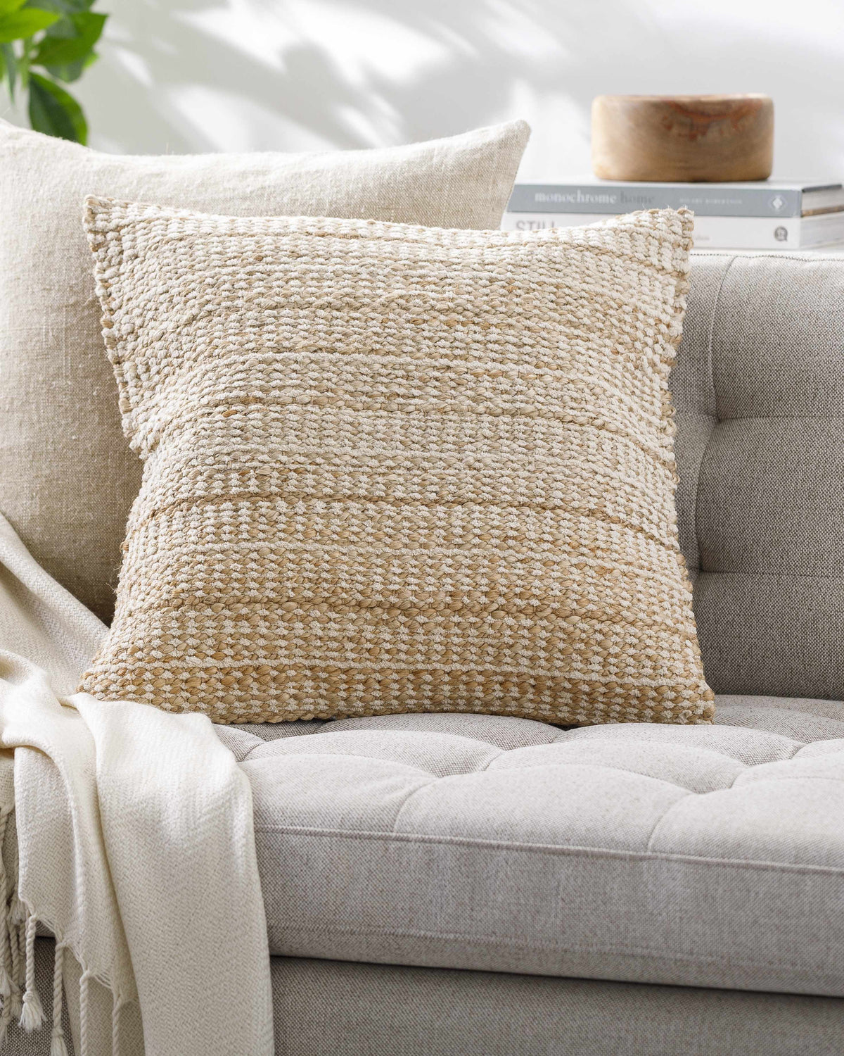 Fauve Throw Pillow - Clearance