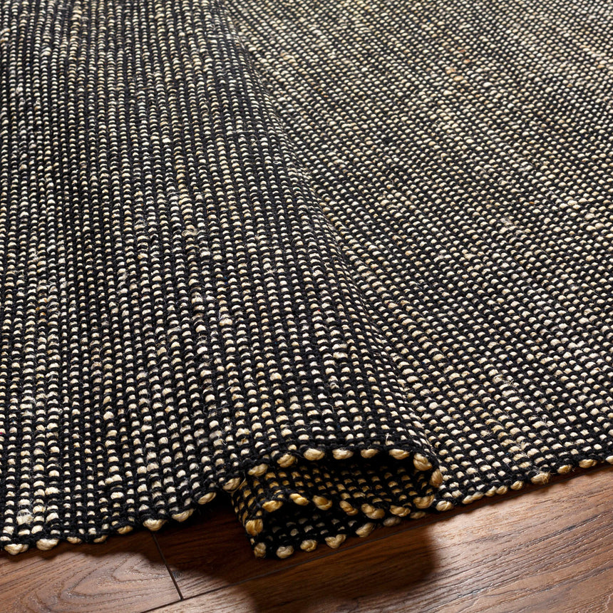 Byrne Black Jute Rug