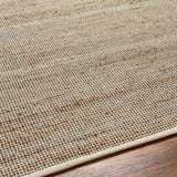 Byrne Beige & Green Jute Rug