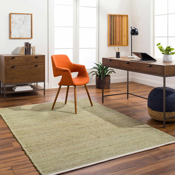 Byrne Green Jute Rug