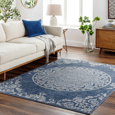 Chapa Blue Area Rug - Clearance