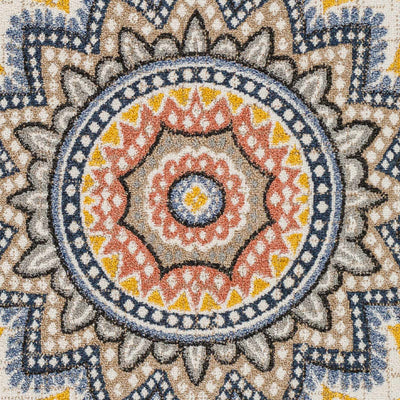 Chapa Yellow & Blue Area Rug - Clearance