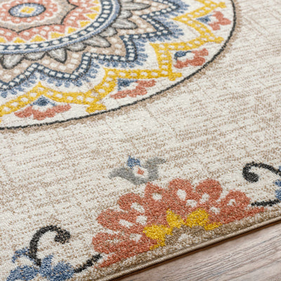 Chapa Yellow & Blue Area Rug - Clearance