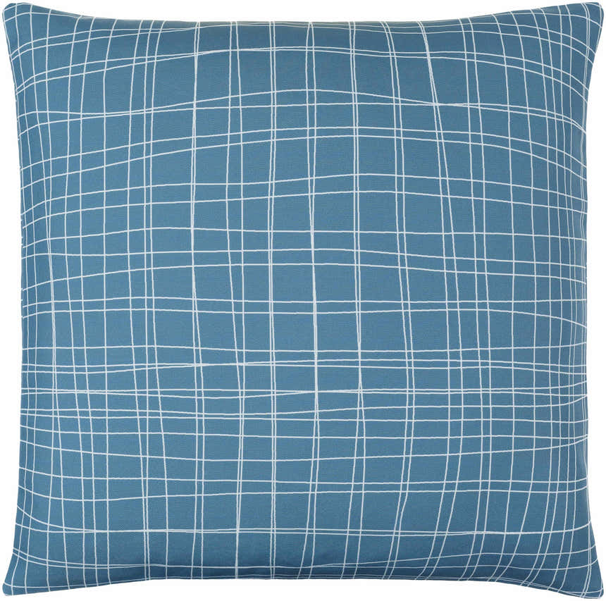 Kezia Teal Throw Pillow