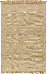 Hand woven Kaiko Area Rug, a jute rug with a geometric diamond pattern and fringed edges. Design-Rectangle-576