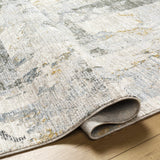 Adlai Textured Rug with Fringes