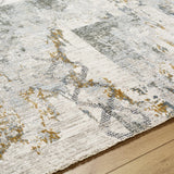 Adlai Textured Rug with Fringes