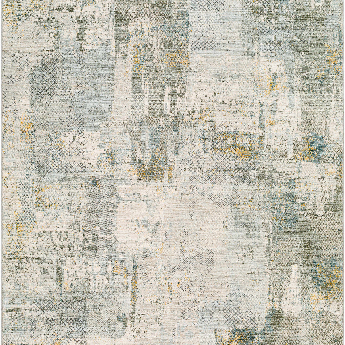 Elina Textured Abstract Rug with Fringes – Boutique Rugs