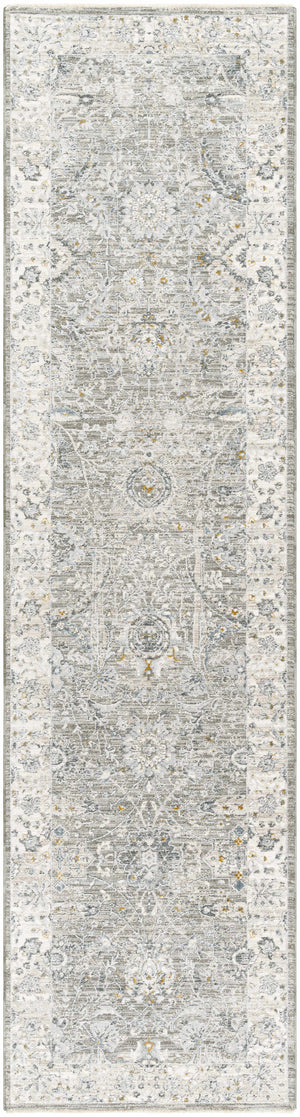 Gauge Gray Blue Area Rug