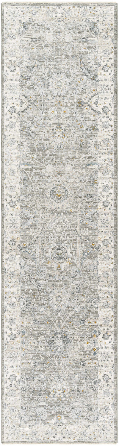 Gauge Gray Blue Area Rug