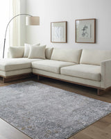 Ifama Textured Rug with Fringes