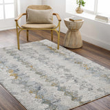 Lalo Textured Rug with Fringes