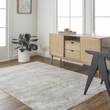Mila Textured Rug with Fringes