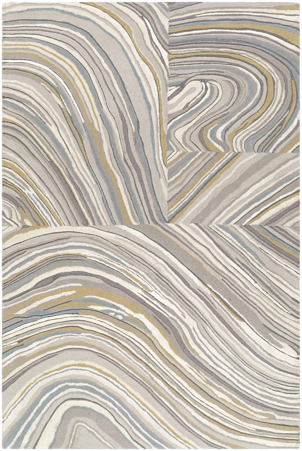 Laxmi Gray Marble Area Rug