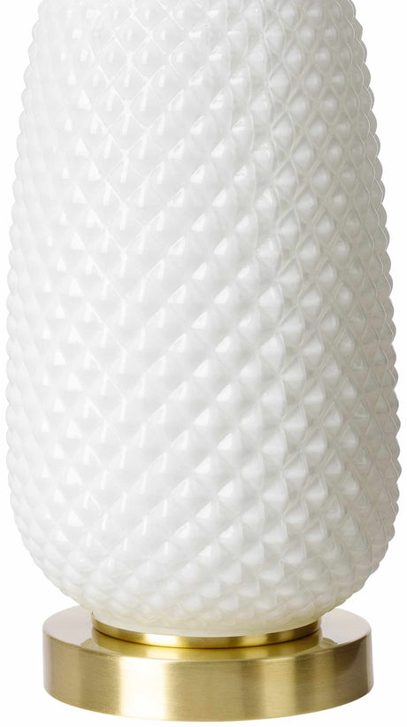 Sarangpur White Table Lamp