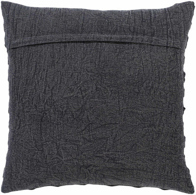 Sedgley Black Square Throw Pillow