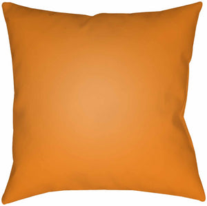 Happy Halloween Orange Throw Pillow