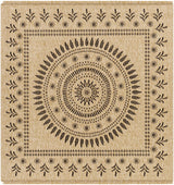 Beata Round Faux Jute Rug