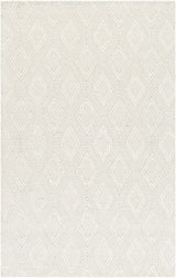 Kasib Cream Hand Woven Area Rug - Clearance