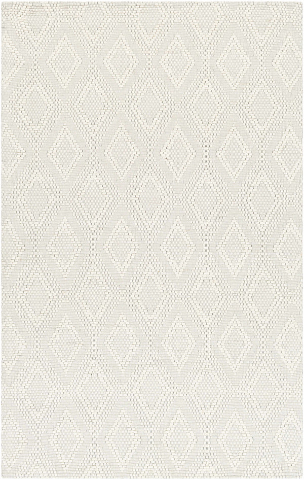 Kasib Cream Hand Woven Area Rug