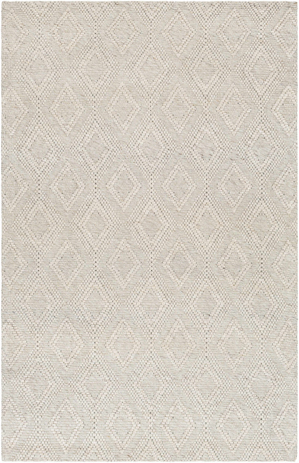 Kasib Beige Hand Woven Area Rug