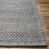 Kassa Dark Gray Hand Woven Area Rug - Clearance