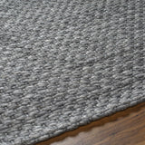 Kassa Dark Gray Hand Woven Area Rug - Clearance