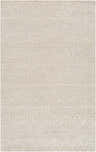 Close-up of the Kyung Beige Area Rug showing its woven texture and geometric pattern. Farmhouse style. Design-Rectangle-576
