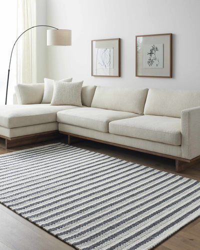 Laleh Cream & Gray Area Rug