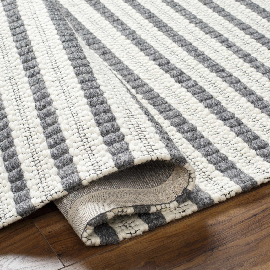 Laleh Cream & Gray Area Rug - Clearance