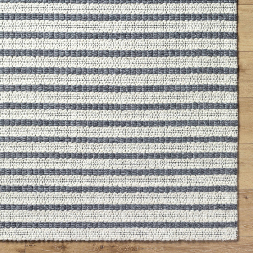 Laleh Cream & Gray Area Rug - Clearance