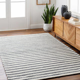 Laleh Cream & Gray Area Rug - Clearance