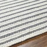 Laleh Cream & Gray Area Rug - Clearance
