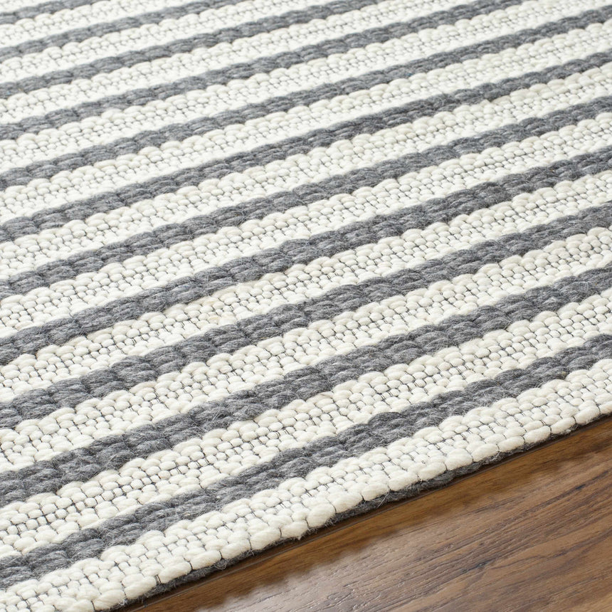 Laleh Cream & Gray Area Rug - Clearance