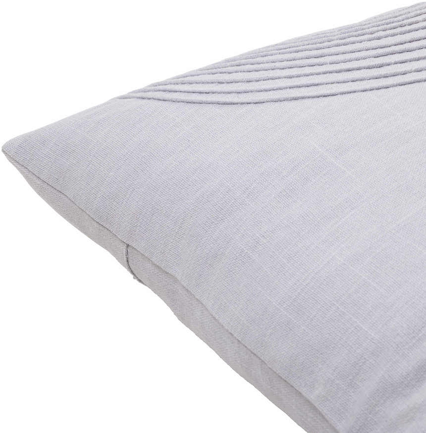Makai Light Gray Throw Pillow